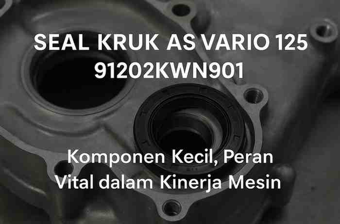 Review Seal Kruk As Vario 125 91202KWN901