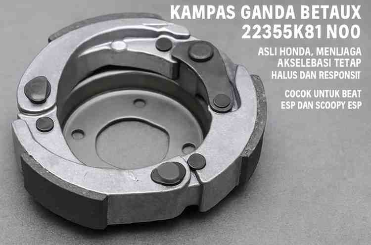 Kampas Ganda BeAT Deluxe 22535K81N00