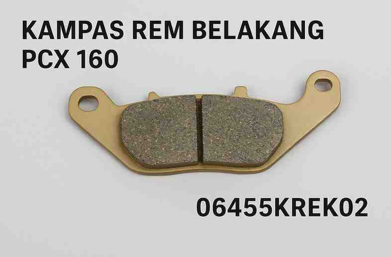 Kampas Rem Belakang PCX 160