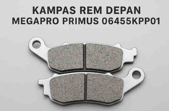 Kampas Rem Depan Megapro Primus 06455KPP901